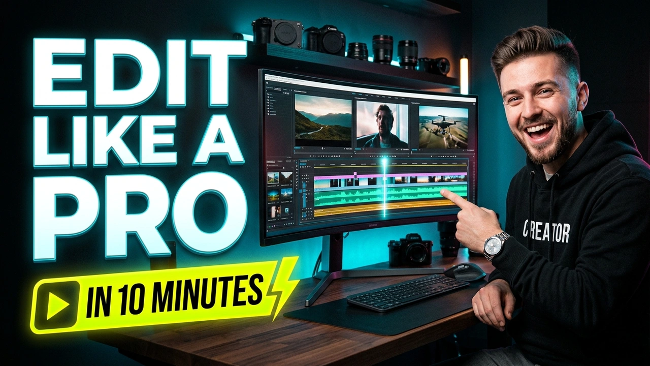 Tutorial Masterclass Thumbnail Template